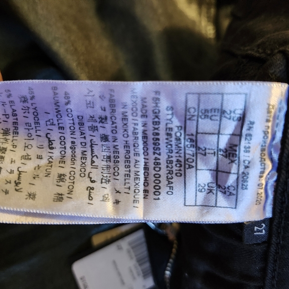 NWT Guess Sexy Curve Metallic Jeans - Picture 2 of 10